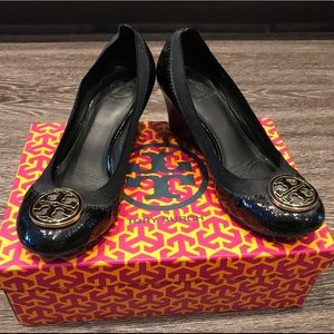 Tory Burch ballet wedge black 6.5
